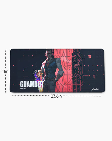 Valorant-Sentinel Chamber EdgeGuard Desk Mat