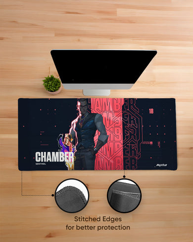 Valorant-Sentinel Chamber EdgeGuard Desk Mat