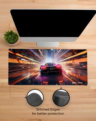 City Lights Racing [BREATHE] EdgeGuard Desk Mat