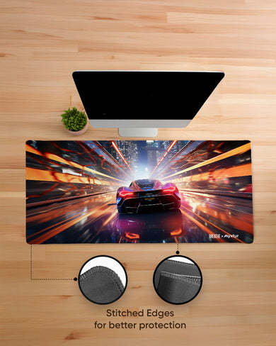 City Lights Racing [BREATHE] EdgeGuard Desk Mat