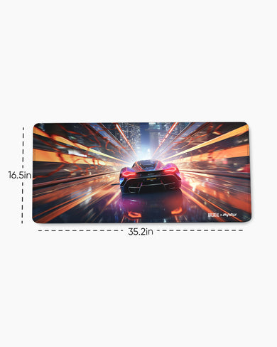 City Lights Racing [BREATHE] EdgeGuard Desk Mat