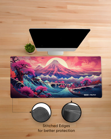Japanese Alpine Dream [BREATHE] EdgeGuard Desk Mat