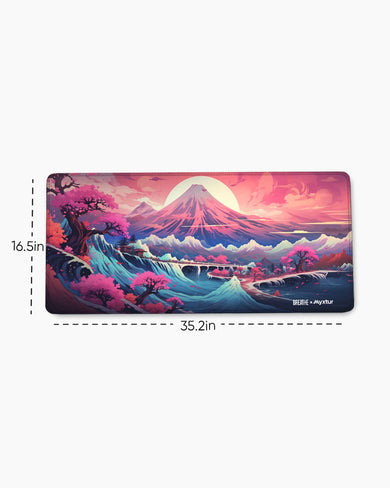 Japanese Alpine Dream [BREATHE] EdgeGuard Desk Mat