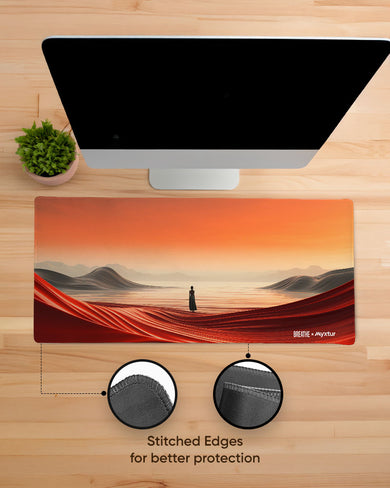 Lady of the Dunes [BREATHE] EdgeGuard Desk Mat