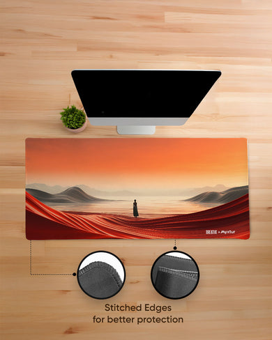 Lady of the Dunes [BREATHE] EdgeGuard Desk Mat