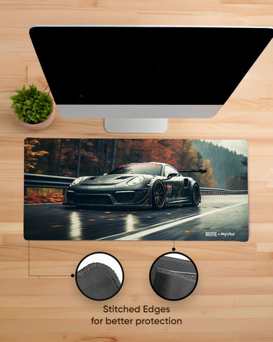 Thundering Roadster [BREATHE] EdgeGuard Desk Mat