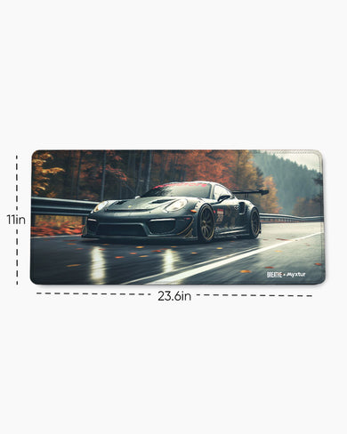Thundering Roadster [BREATHE] EdgeGuard Desk Mat