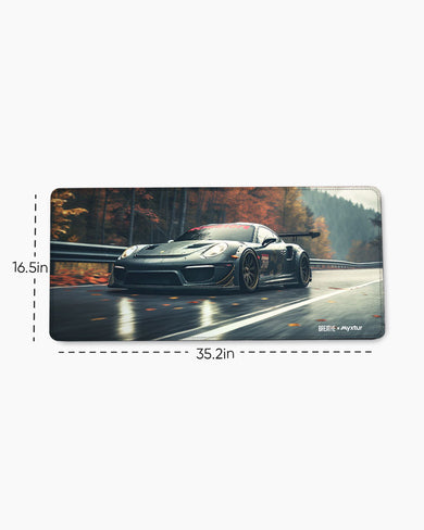 Thundering Roadster [BREATHE] EdgeGuard Desk Mat