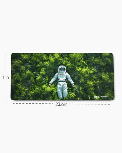 Space Suit Siesta [BREATHE] EdgeGuard Desk Mat