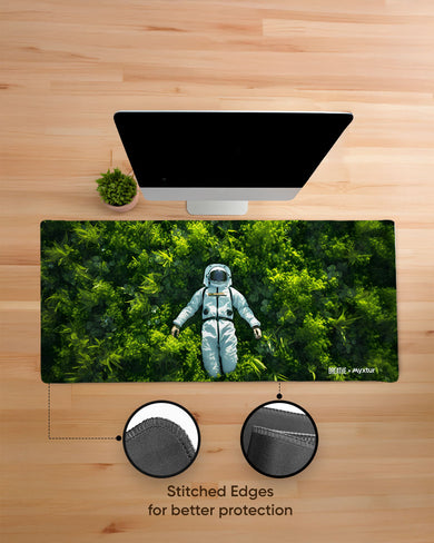 Space Suit Siesta [BREATHE] EdgeGuard Desk Mat