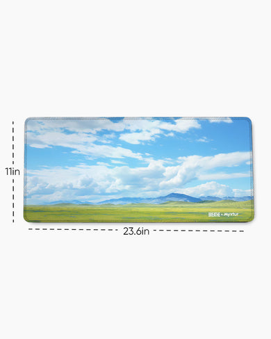Vivid Valley View [BREATHE] EdgeGuard Desk Mat