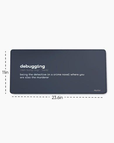 Detective Debugger EdgeGuard Desk Mat