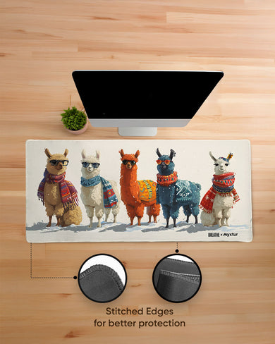Shades and Wraps [BREATHE] EdgeGuard Desk Mat