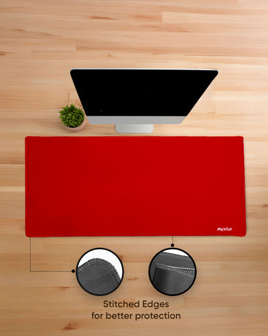 Brick Blaze EdgeGuard Desk Mat