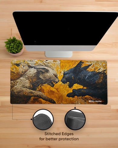 Clash of Claws [BREATHE] EdgeGuard Desk Mat