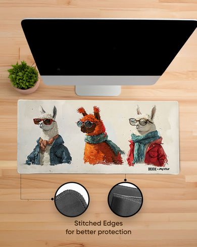 Sunglasses Squad [BREATHE] EdgeGuard Desk Mat