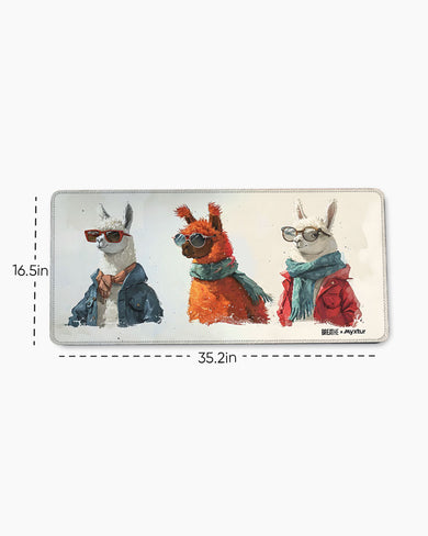 Sunglasses Squad [BREATHE] EdgeGuard Desk Mat