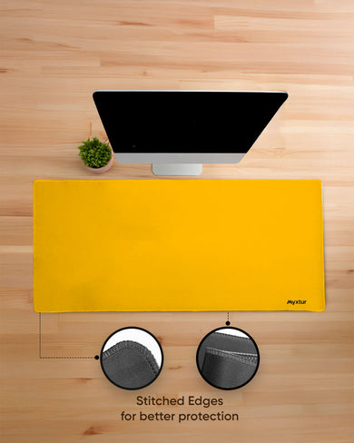 Sunny Glow EdgeGuard Desk Mat