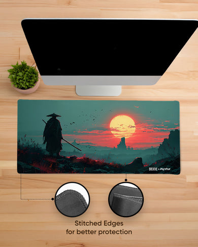Twilight Guardian [BREATHE] EdgeGuard Desk Mat