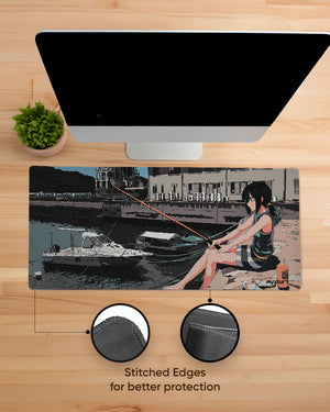 Dock Damsel Gaming Desk Mat M 1