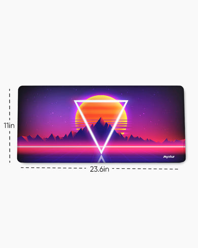 Electric Sunset EdgeGuard Desk Mat