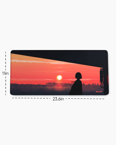 Red Ronin Wanderer EdgeGuard Desk Mat