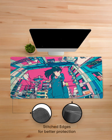 Urban Neon Muse EdgeGuard Desk Mat