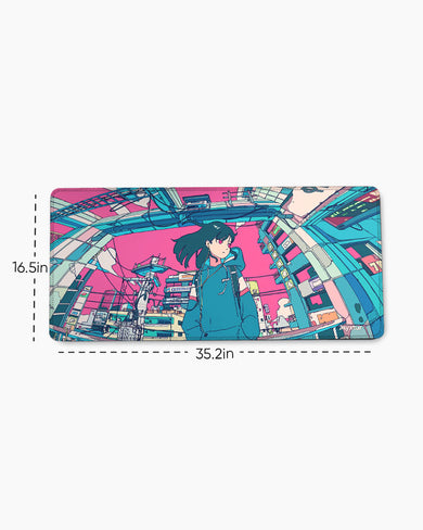Urban Neon Muse EdgeGuard Desk Mat