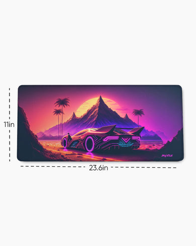 Retrowave Racing EdgeGuard Desk Mat