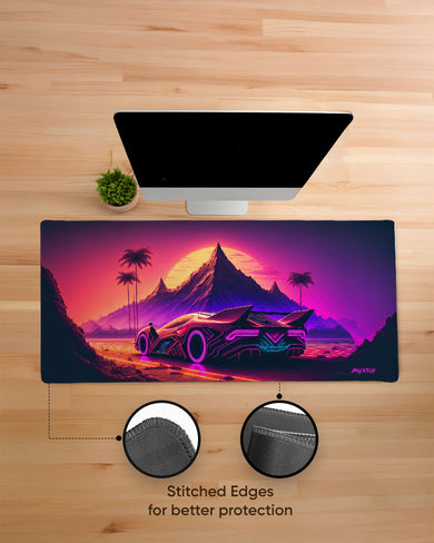 Retrowave Racing EdgeGuard Desk Mat