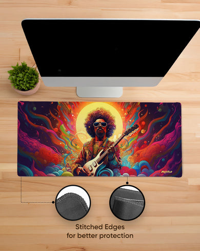 Trippy Hendrix EdgeGuard Desk Mat