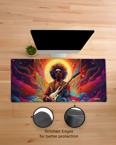 Trippy Hendrix EdgeGuard Desk Mat