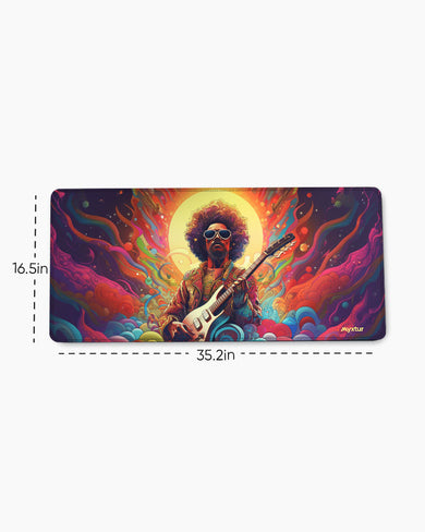 Trippy Hendrix EdgeGuard Desk Mat