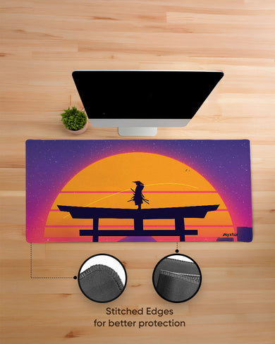 Samurai at the Gate EdgeGuard Desk Mat