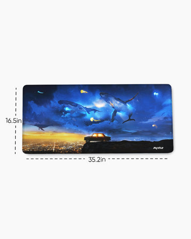 Dream Cliffs EdgeGuard Desk Mat