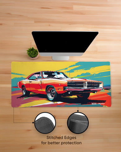 Any Warhol Charger [BREATHE] EdgeGuard Desk Mat
