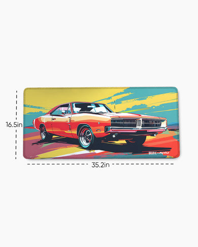 Any Warhol Charger [BREATHE] EdgeGuard Desk Mat