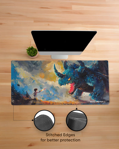 Dreams against Reality [BREATHE] EdgeGuard Desk Mat