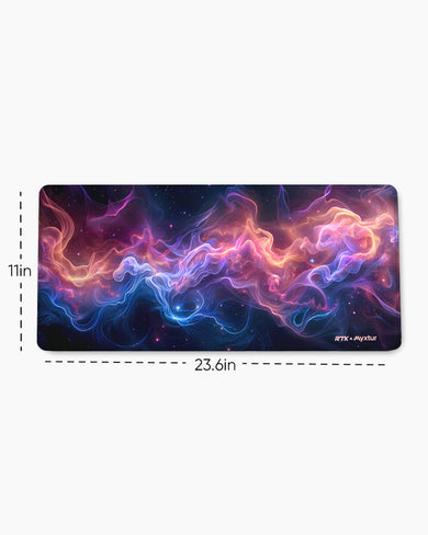 Cosmic Swirls [RTK] EdgeGuard Desk Mat