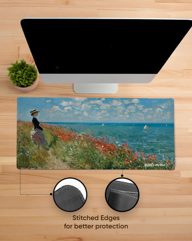 Blend of Monets [BREATHE] EdgeGuard Desk Mat