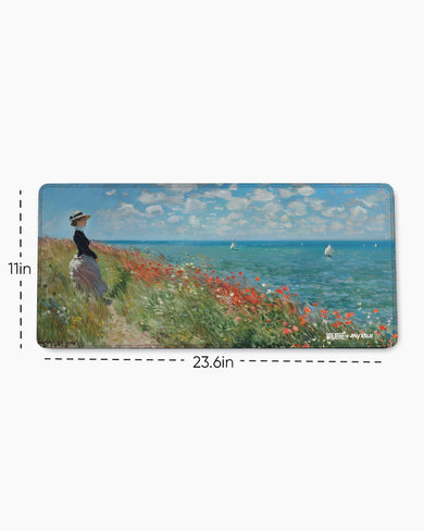 Blend of Monets [BREATHE] EdgeGuard Desk Mat