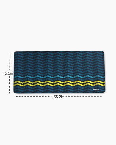 Pedestrian Ridges EdgeGuard Desk Mat