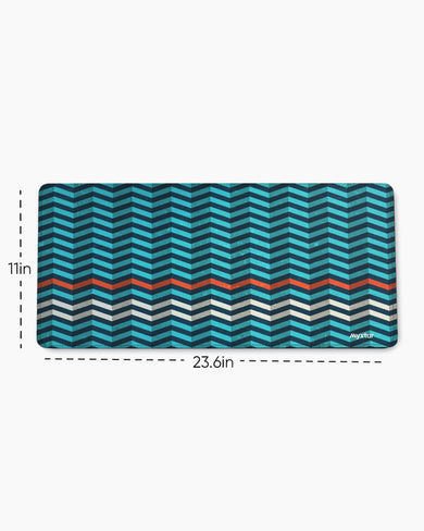 Ridges On Waves EdgeGuard Desk Mat