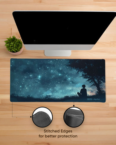 Under the Stars [BREATHE] EdgeGuard Desk Mat