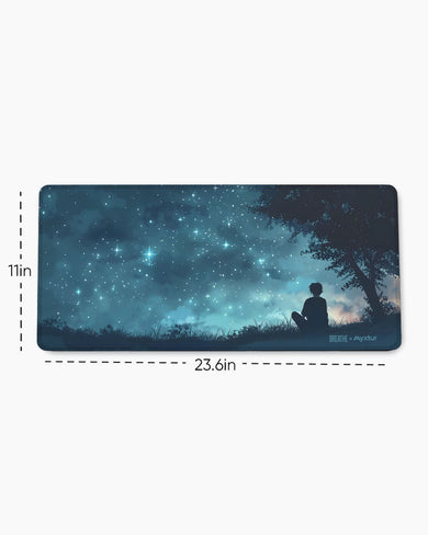 Under the Stars [BREATHE] EdgeGuard Desk Mat