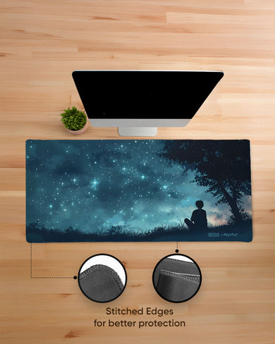 Under the Stars [BREATHE] EdgeGuard Desk Mat
