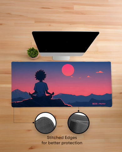 Zen Mode [BREATHE] EdgeGuard Desk Mat