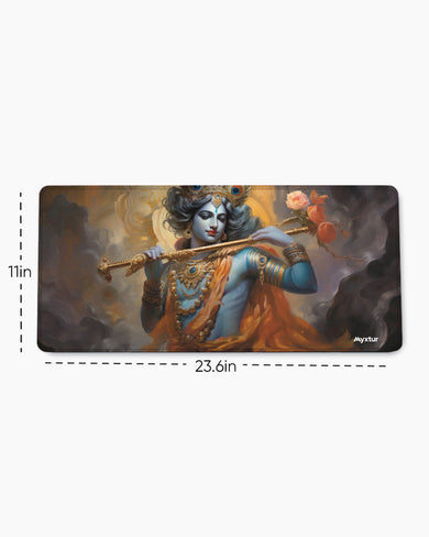 Krishna Divine Melody EdgeGuard Desk Mat