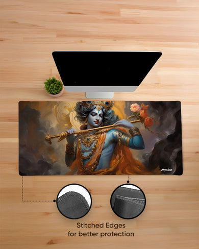 Krishna Divine Melody EdgeGuard Desk Mat