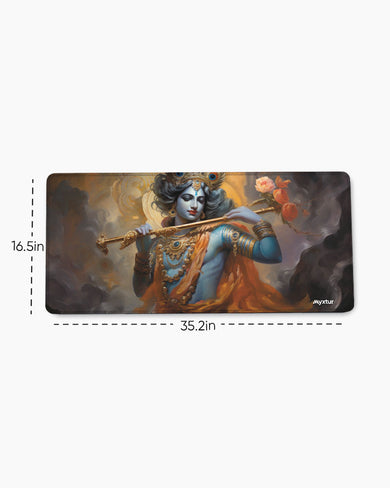 Krishna Divine Melody EdgeGuard Desk Mat